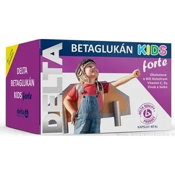 DELTA MEDICAL DELTA BETAGLUKAN KIDS forte 40 ks