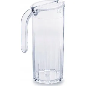 POLYKARBONÁTOVÝ DŽBÁN S VÍKEM 1,25L PRŮHLEDNÝ LEHKÝ NEROZBITNÝ