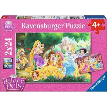 Puzzle RAVENSBURGER Puzzle pro děti Disney Princezny 2x24 dílků, od 4 let