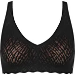 700655 - Měkká podprsenka sloggi Zero Feel Bliss Soft bra - pro ženy - vel. M 40/42 - barva: černá/žakár