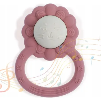 MEANUS Silikonové Kousátko Pro Miminka Lev Bez BPA