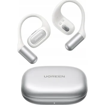 Sluchátka UGREEN FitBuds WS213 Bezdrátová sluchátka s otevřeným uchem Bluetooth 6.0 Bílá