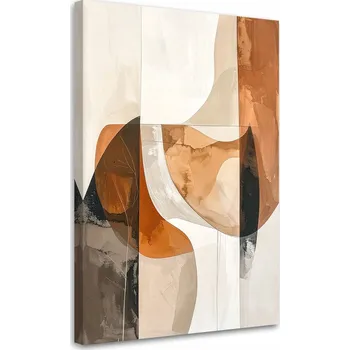 Obraz Obraz do obýváku, Geometrická abstrakce, moderní dekorace 30x45 cm