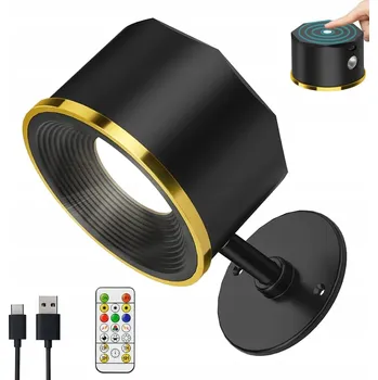 Nástěnné svítidlo Nástěnné SVÍTIDLO NOČNÍ LAMPA NA ČTENÍ DO LOŽNICE 2200MAH S FUNKCÍ PAMĚTI