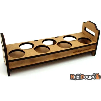 Příslušenství k deskovým hrám Myší Doupě Stojan na barvy Citadel - dřevěný, stohovatelný