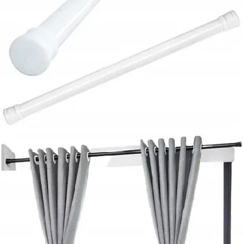 Prostěradlo Rozpěrná sprchová tyč Gold start 110-200 x 25 mm bílá