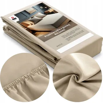 Prostěradlo Prostěradlo s gumou Łóżkoholicy bavlněný satén 160 x 200 cm