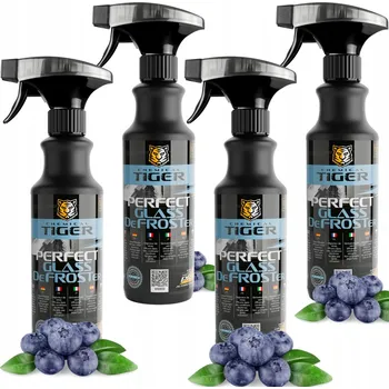 4x Rozmrazovač skel ve spreji SILNÝ zimní ROZTOK pro rozmrazování 2l Jahoda