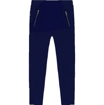 Dívčí oblečení ZATEPLENÉ LEGÍNY DÍVČÍ WL0906 Velikost: 164, Barva: Tmavě modrá