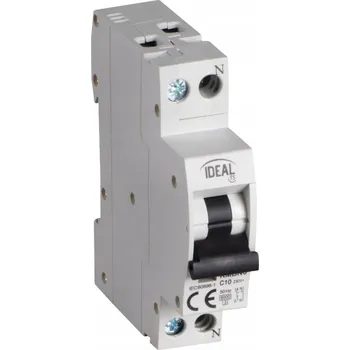 Jistič Jistič 10A 1P+N na DIN lištu TH35 IDEAL Kanlux