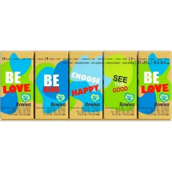 Papírový kapesník Hygienické kapesníčky bez vůně Renova 3 vrstvé, 9 ks