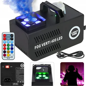 Výrobník mlhy Vertikální výrobník mlhy Light4Me 400 W 0,25 l s bezdrátovým dálkovým ovládáním