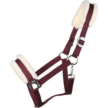 Ohlávka QHP Cali, burgundy, Shetty