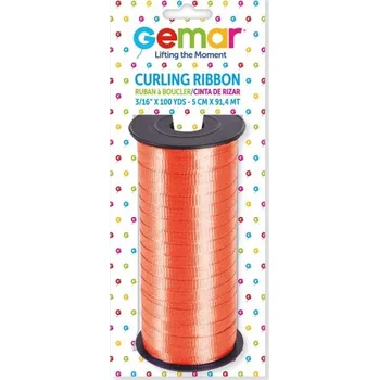 Stuha Stuha na balóny oranžová 91,4m