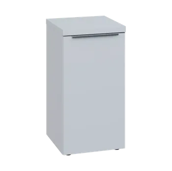 Šatní skříň SIN 2 - 4D kancelářská skříň, 1-dveřová, pravá, 770x400x400, bílá