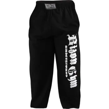 Bizon Gym Tepláky 102 - černá/bílá XL