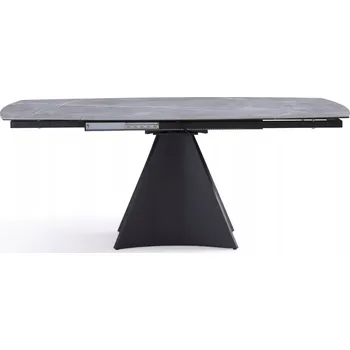Jídelní stůl Rozkládací obdélníkový jídelní stůl keramický 130(190)x90cm Bellagio Šedý