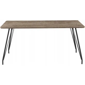 Jídelní stůl Industriální jídelní stůl ze dřeva Line Mlhavý / 180 cm