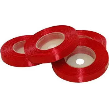 Stuha ALIGA stuha 25/32m -24 červ.tm. hladká