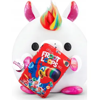 plyšák SNACKLES Jednorožec Plyšová Hračka Překvapení Měkký 28 cm