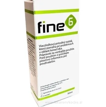 Tělový olej Fine6 olej balení 50 ml