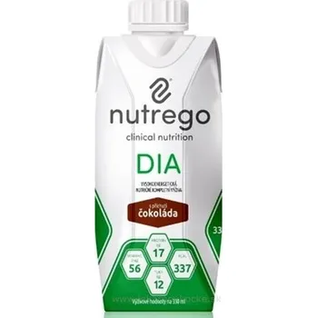 Speciální výživa BOHEMILK, a.s. Nutrego DIA s příchutí čokoláda 12x330 ml