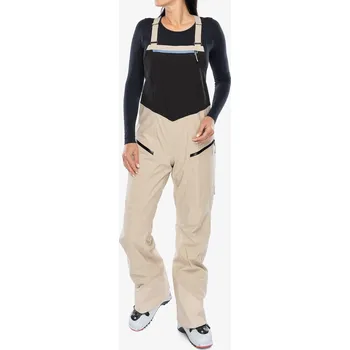 Dámské kalhoty Dámské kalhoty s laclem Patagonia SnowDrifter Bibs - oar tan S