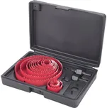 Vrtáky vykružovací korunkové, 13 velikostí EXTOL PREMIUM