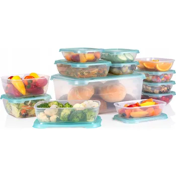 Dóza na potraviny ALPINA 13 ks SADA DÓZ NA POTRAVINY Lunchbox DO LEDNIČKY MIKROVLNKY