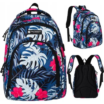 Sportovní batoh Školní batoh vícekomorový Peterson vícebarevný 25 l