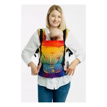 LennyLamb LennyUpgrade PRO Duhový Lotos - Ergonomické nosítko s přezkami, nastavitelné