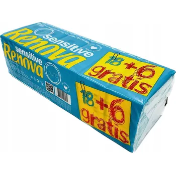 Papírový kapesník Hygienické kapesníčky bez vůně Renova 4 vrstvé, 216 ks