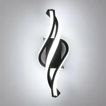 Nástěnné svítidlo Nástěnné svítidlo Riserva černé s integrovaným LED zdrojem 24 W