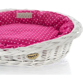 Pelíšek pro psa DOTTY pelíšek pro psa růžový 55 cm x 40 cm