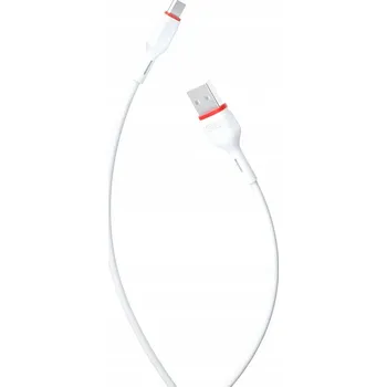 Datový kabel Kabel XO USB - microUSB typ B, 1 m, bílý