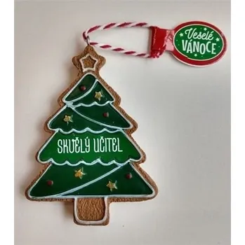 Vánoční ozdoba ALBI Voňavá ozdoba - Skvělý učitel