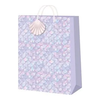 ALBI Dárková taška malá - Duhové šupiny (17,8 × 9,8 × 22,9 cm)