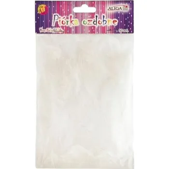 ALIGA peříčka P-002 50ks bílá