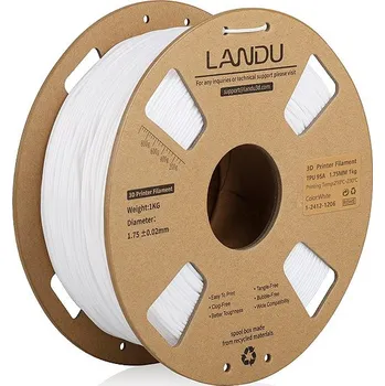 3D tisk Landu TPU 95A White 1kg