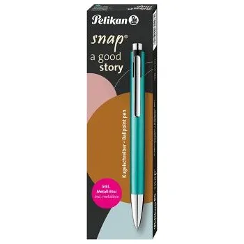 Pelikan - Pero kuličkové K10 zelené Snap Metalic