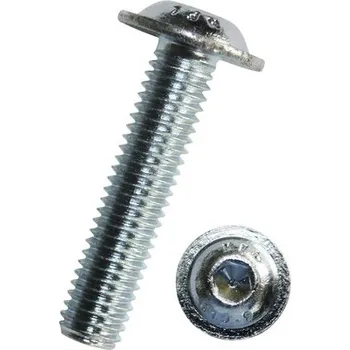 Šroub Šroub s půlkulatou hlavou ISO 7380-2 M4x12 mm nerez A2, 1 ks