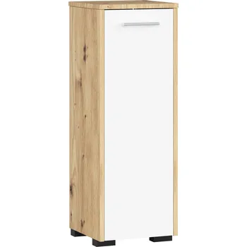 Koupelnový nábytek MOB Koupelnová skříňka Akord Farid TYP1 (dub artisan + bílá)