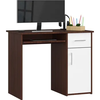 Psací stůl Akord Padma (wenge + bílá)