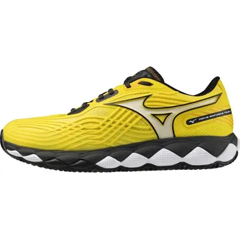 Dámská tenisová obuv MIZUNO WAVE ENFORCE TOUR 2 PADEL(U) / Vibrant Yellow/Black/BlackSand / 41.0/7.5