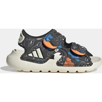 Chlapecké sandály Dětské sandály adidas ALTASWIM 3 KI0736 šedá 90X, EUR 28