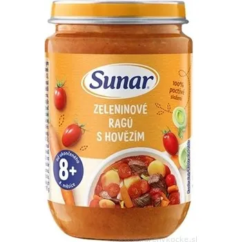 Dětská výživa Hero Espana Sunar ZELENINOVÉ RAGU S HOVĚZÍM zeleninovo-masový příkrm (od ukonč. 8. měsíce) 1x190 g