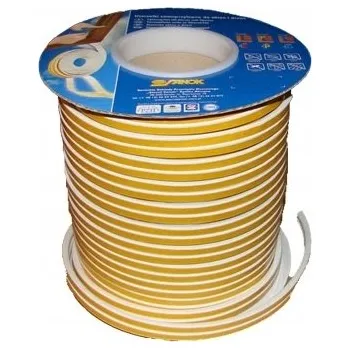 Těsnění do okna a dveří Těsnění do oken dveří samolepicí TYP E hnědé za 1 m Motive