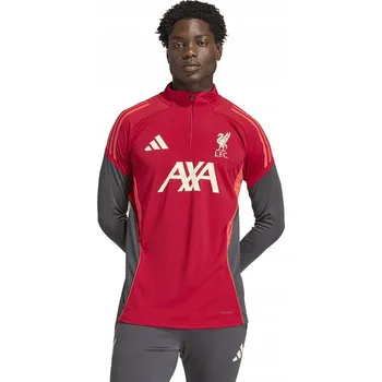 Pánská móda ADIDAS LIVERPOOL FC TRÉNINKOVÝ TOP (XXL) Mikina Pánská Červená
