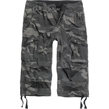 Pánská móda Pánské 3/4 kraťasy BRANDIT URBAN LEGEND CARGO TMAVÁ KAMUFLÁŽ 4XL