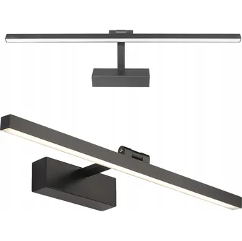 Nástěnné svítidlo Koupelnová lampa LL WALL LAMP 18W černá nástěnná lampa nad zrcadlo 60cm IP44 LED